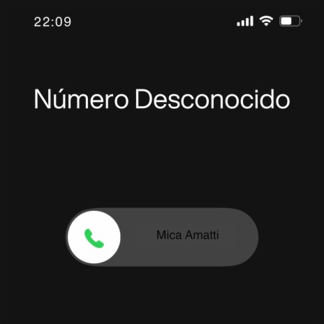 Número Desconocido | Boomplay Music