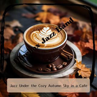 Jazz Under the Cozy Autumn Sky in a Cafe