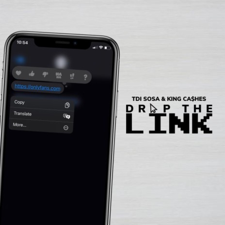Drop The Link ft. King Cashes | Boomplay Music