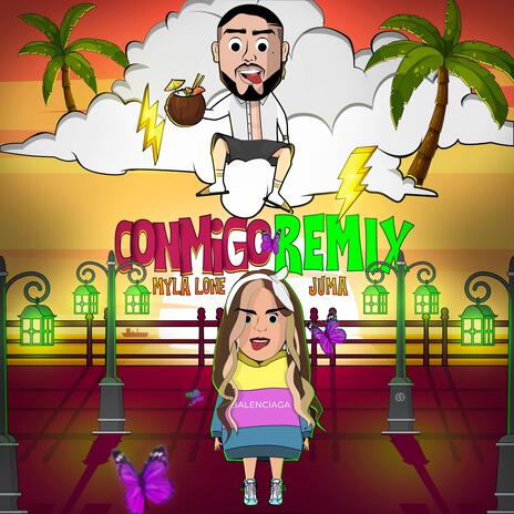 Conmigo (REMIX) ft. Juma | Boomplay Music