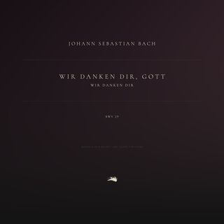 Wir danken Dir, Gott, wir danken Dir, BWV 29: 1. Sinfonia in D Major (Arr. Siloti for Piano)