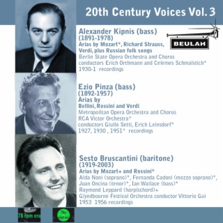 Download Alexander Kipnis album songs: 20th Century Voices, Vol. 3