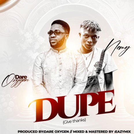 DUPE ft. Nemy | Boomplay Music