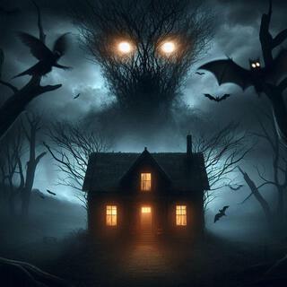 Abandoned Autumn Halloween House: Relaxing Halloween Music, Spooky Halloween Night Ambience