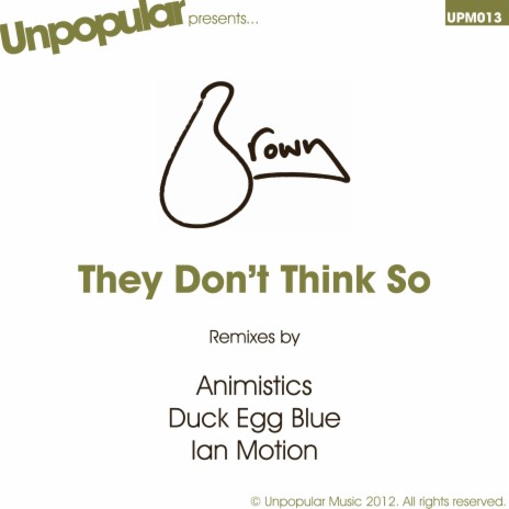 I Don't Think So (Duck Egg Blue Mix) | Boomplay Music