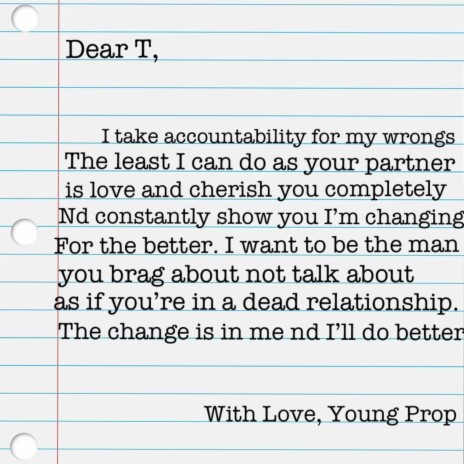 Letter to T