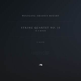 String Quartet No. 15 in D Minor, K. 421/417b