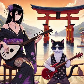 Feline Strings: Shamisen & Electric Guitar Duet V2