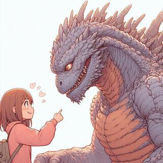 父の愛、怪獣の形