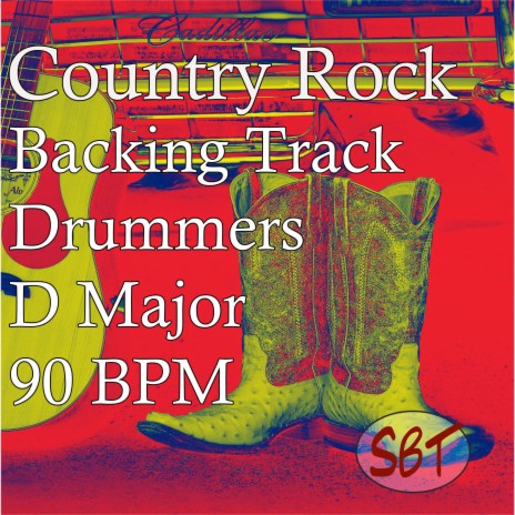 country rock backing track in g