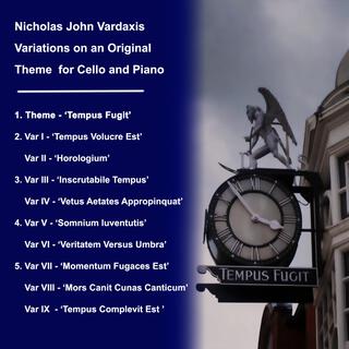 Vardaxis: Variations on an Original Theme for Cello and Piano (Tempus Fugit)