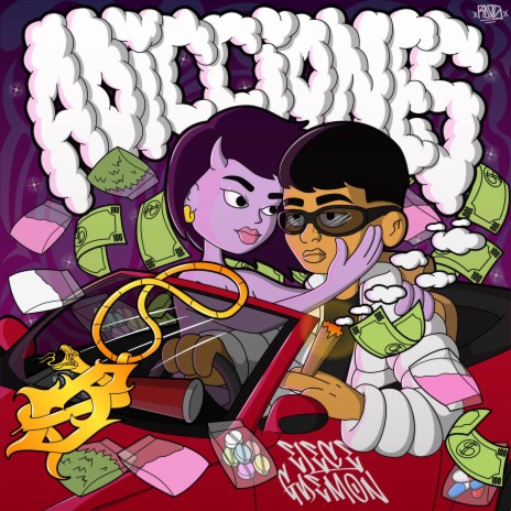 Adicciones ft. Gdemon | Boomplay Music