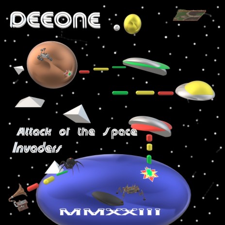 Deeone Attack of the Space Invaders MMXXIII