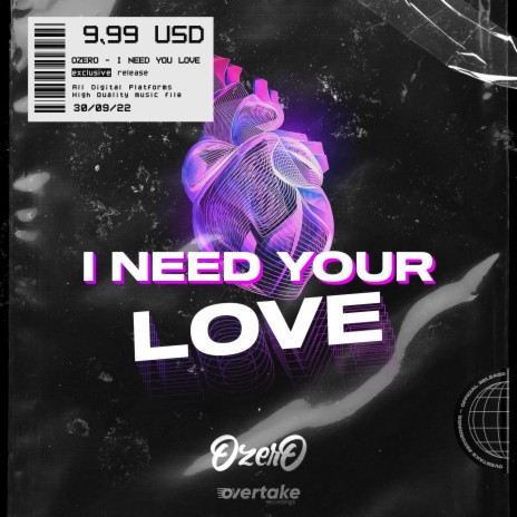 I Need Your Love | Boomplay Music