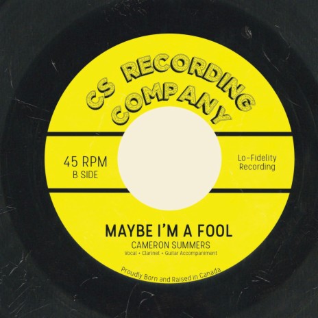 Maybe I'm a Fool | Boomplay Music