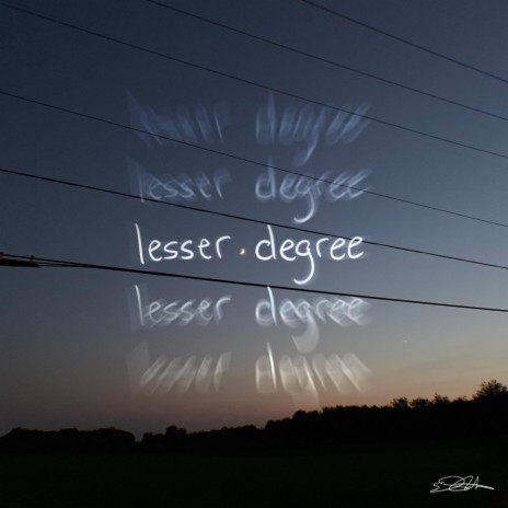 lesser degree
