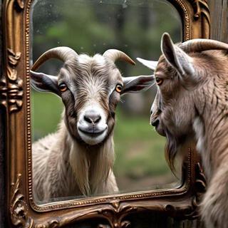 Goat In The Mirror