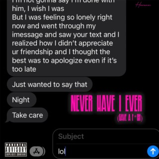 Never Have I Ever (Gave a Fuck) lyrics | Boomplay Music