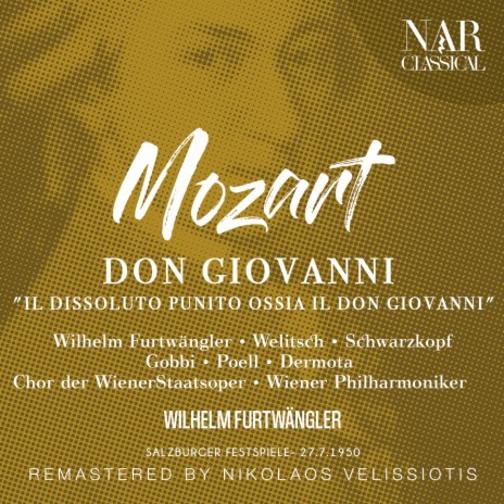 Don Giovanni, K.527, IWM 167, Act I: Come mai creder deggio / Dalla sua pace (Don Ottavio) ft. Wilhelm Furtwängler & Anton Dermota | Boomplay Music