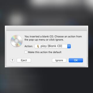 Blank CD