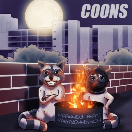 Coons ft. PARTYOHNEDICH & skywalG | Boomplay Music