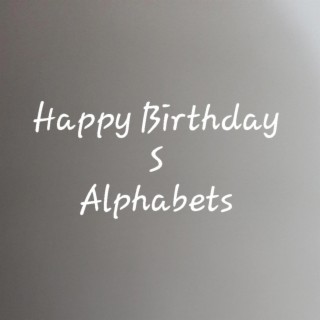 Happy Birtday S Alphabet