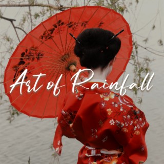 Art of Rainfall: Relaxing Rain in Japanese Garden