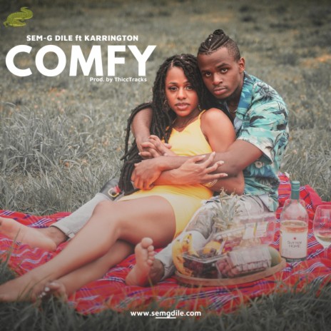 Comfy ft. Karrington | Boomplay Music