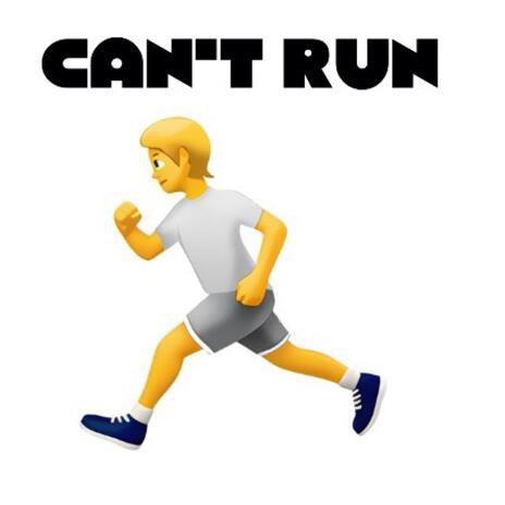 Cant run | Boomplay Music