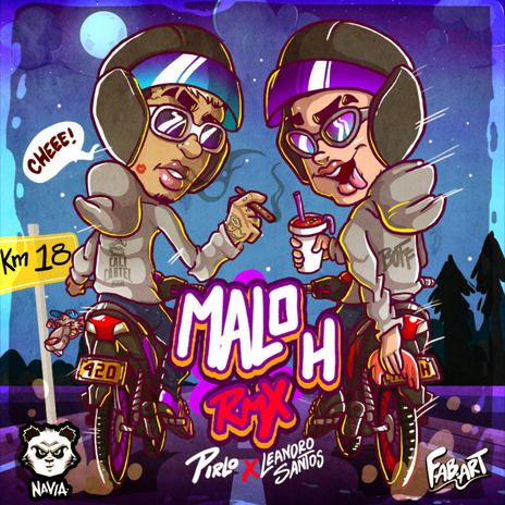 Malo H (Remix) ft. Leandro Santos | Boomplay Music