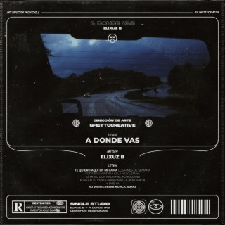 A DONDE VAS lyrics | Boomplay Music