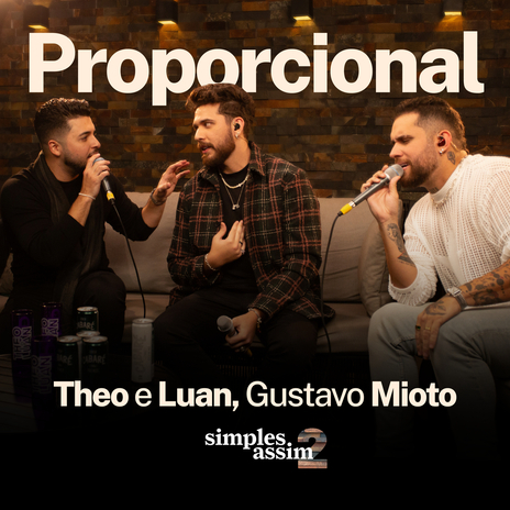 Proporcional (Ao Vivo) ft. Gustavo Mioto | Boomplay Music