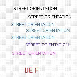 Street Orientation