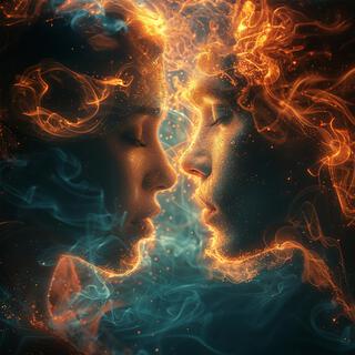 Silent Conversations: Twin Flame Meditation for Telepathic Communication While You Sleeping