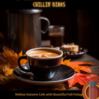 Mellow Autumn Cafe with Beautiful Fall Foliage