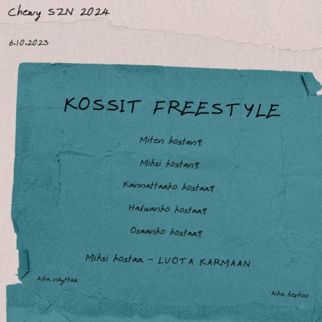 KOSSIT FREESTYLE | Boomplay Music