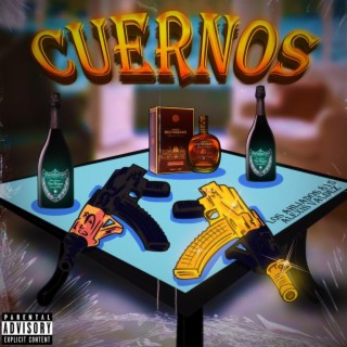 CUERNOS ft. Los Ahijados 815 lyrics | Boomplay Music