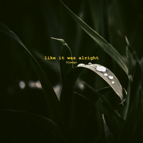 like it was alright (mastered version)