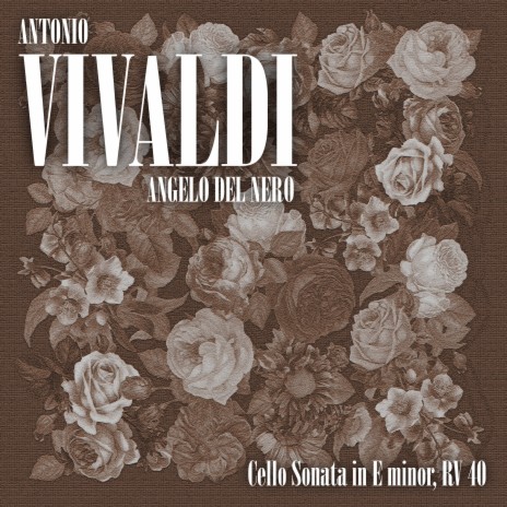 Cello Sonata in E Minor, RV 40: IV. Allegro (Live)