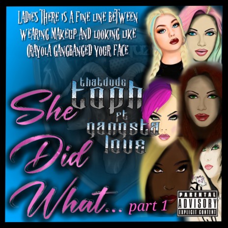 She Did What...part 1 ft. Gangsta Love | Boomplay Music