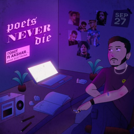 poets never die ft. Akshar & Electrona | Boomplay Music