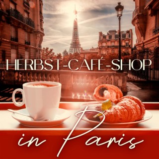 Herbst-Café-Shop in Paris: Smooth Jazz-Musik zum Lernen, Arbeiten