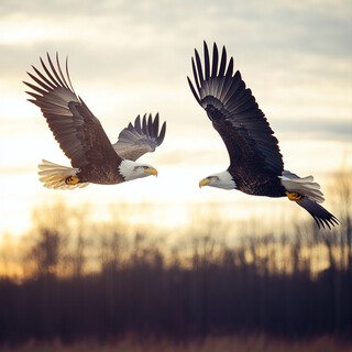 Eagles Flying