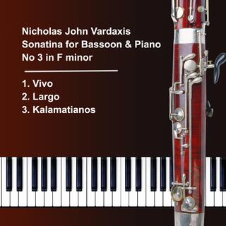 Vardaxis: Sonatina for Bassoon and Piano No 3 in F minor