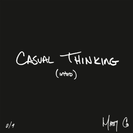 Casual Thinking (intro) | Boomplay Music