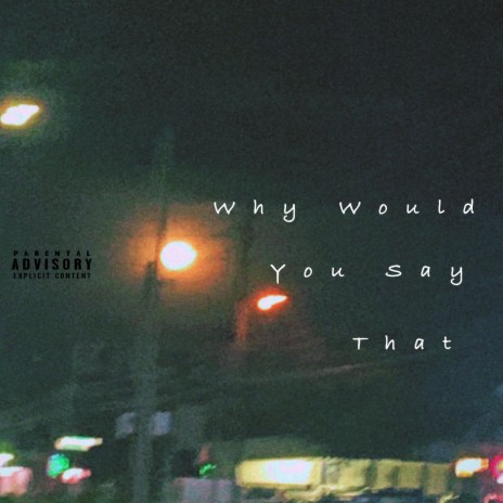 Why Would You Think That | Boomplay Music