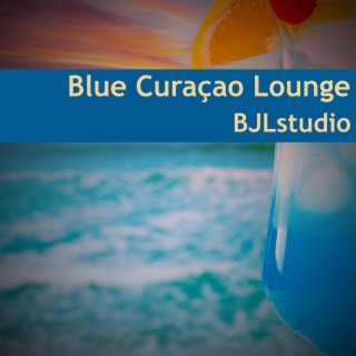 A Blue Curaçao lounge