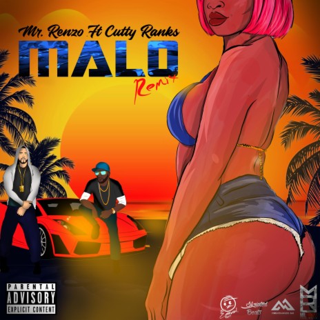 Malo (Remix) ft. Cutty Ranks | Boomplay Music