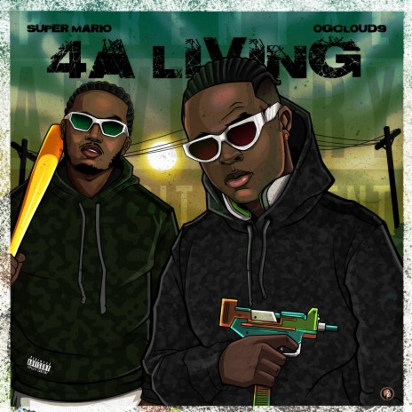 4A LIVING ft. OGcloud9 | Boomplay Music