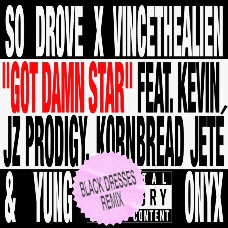 Got Damn Star (Black Dresses Remix) ft. vincethealien, Kevin Jz Prodigy, Kornbread Jeté, Yung Onyx & Black Dresses